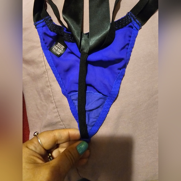 Vintage Victoria's Secret babydoll 2pc Set size L - Picture 9 of 10